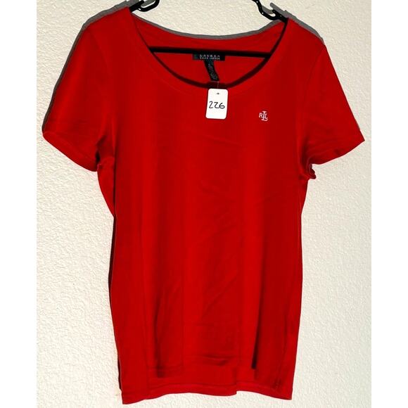 Lauren Ralph Lauren Red T-Shirt - Women's XL - Classic! - Picture 2 of 5